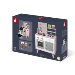 Janod Cuisine Et Dinette|Cuisine Macaron En Bois