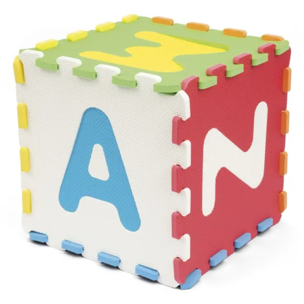 Baby Smile Dalles En Mousses Lettres Abc- Tapis D'éveil