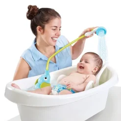 Yookidoo Douche De Bain Elephant Bleue- Jouets Pour Le Bain