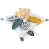 Doudou Et Compagnie Doudou Lion Blanc Avec Petales Boh'Aime- Doudous