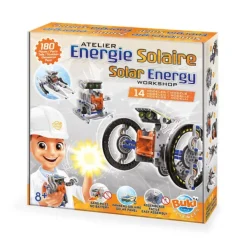 Buki Energie Solaire 14 En 1- Meccano, Engrenages