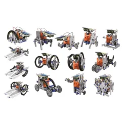 Buki Energie Solaire 14 En 1- Meccano, Engrenages