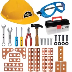 Brikkolo Bricolage|Ensemble Bricolage 36 Pieces Avec Boite A Outils