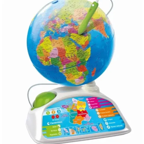 Clementoni Découvrir Le Monde|Exploraglobe - Globe Interactif Avec Realite Augmentee