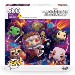 Funko Puzzles Enfants De 250 À 1000 Pièces|Pop - Puzzle 500 Pieces - Les Gardiens De La Galaxie