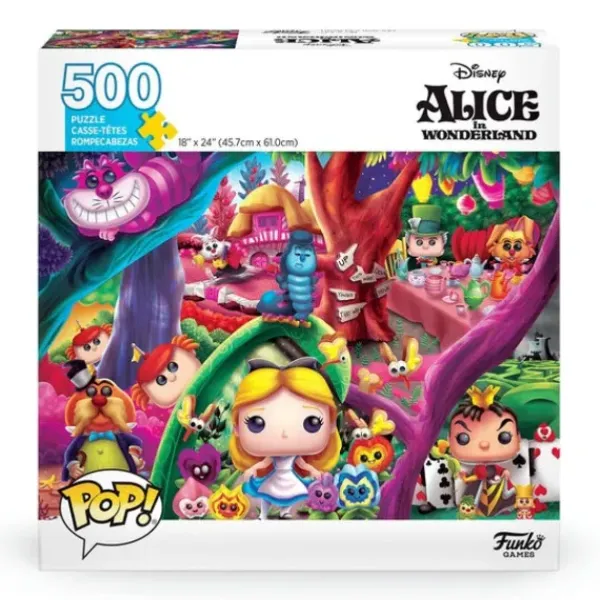 Funko Puzzles Enfants De 250 À 1000 Pièces|Pop - Puzzle 500 Pieces - Alice Au Pays Des Merveilles