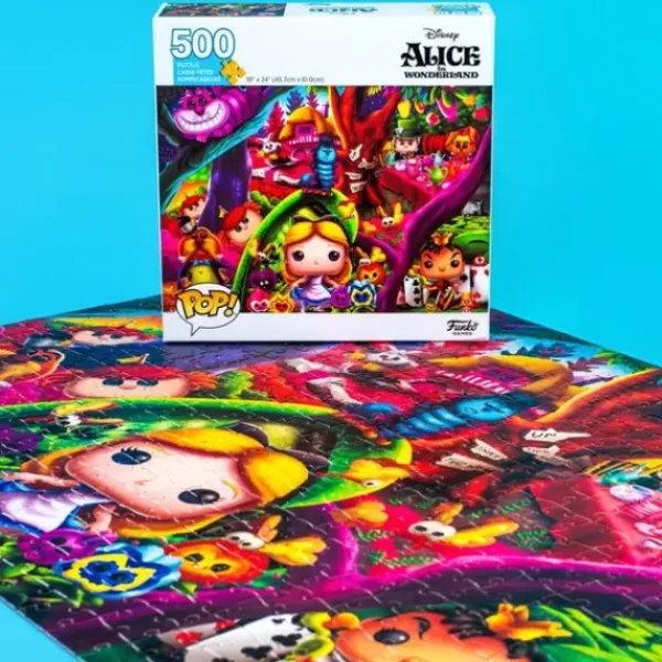 Funko Puzzles Enfants De 250 À 1000 Pièces|Pop - Puzzle 500 Pieces - Alice Au Pays Des Merveilles