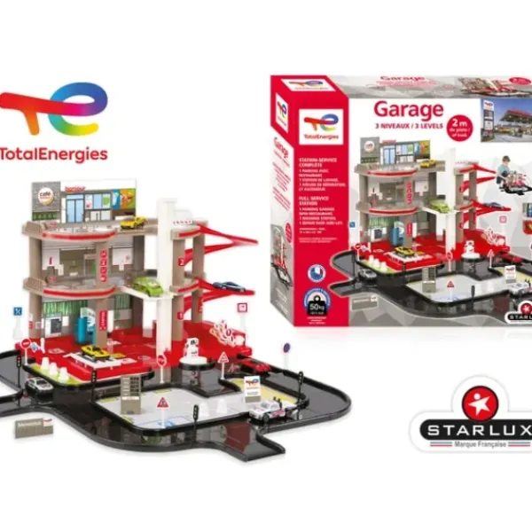 MBI Garages Et Circuits|Garage Total Station 2 Niveaux