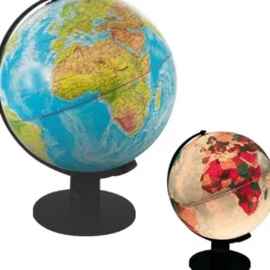 Microplanet Découvrir Le Monde|Globe Lumineux 30 Cm