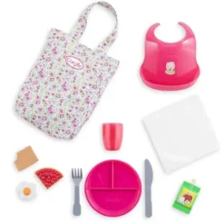 Corolle Accessoires Poupons|Grand Coffret Repas - Poupons 36/42 Cm