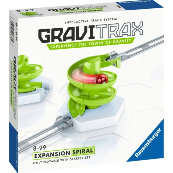 Ravensburger Gravitrax Blocs D'Action Spirale- Constructions Magnétiques, Billes