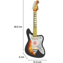 Music Star Guitare Electrique Et Amplificateur- Instruments De Musique