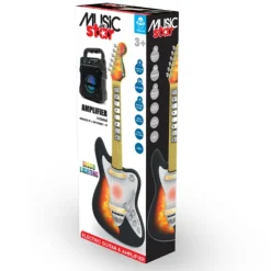 Music Star Guitare Electrique Et Amplificateur- Instruments De Musique
