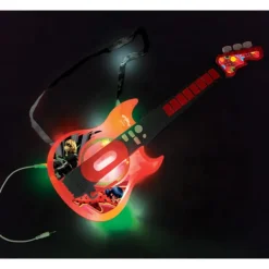 Lexibook Guitare Electrique Lumineuse Avec Micro Miraculous- Instruments De Musique