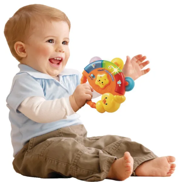 VTech Hochet - P'Tit Tambourin- Hochets, Anneaux De Dentition