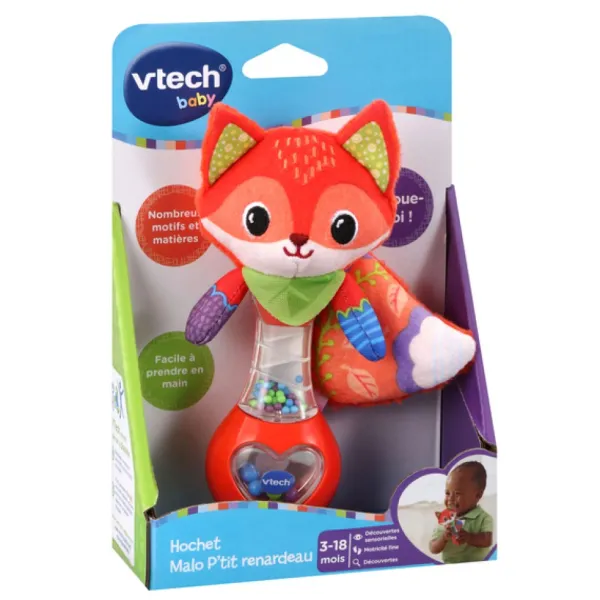 VTech Hochet Malo Le Renardeau Ou Leo Le Lionceau - Baby Loulous- Hochets, Anneaux De Dentition