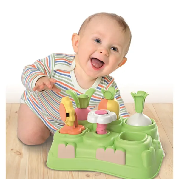 Clementoni Jeu A Empiler Mon Premier Jardin - Play For Future- Jouets À Emboîter, À Empiler