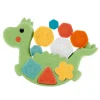 Chicco Jeu D'éveil - Lino Le Dino 3 En 1 - Ecologique- Jouets À Emboîter, À Empiler