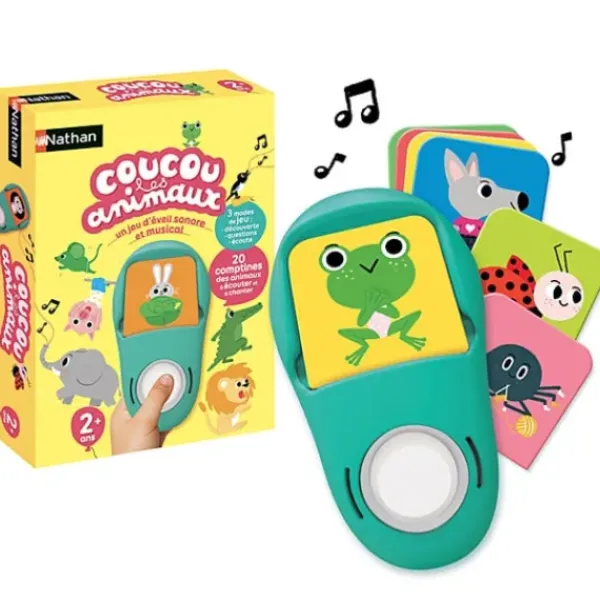Nathan Jeux Premiers Apprentissages|Jeu Educatif Interactif Coucou Les Animaux