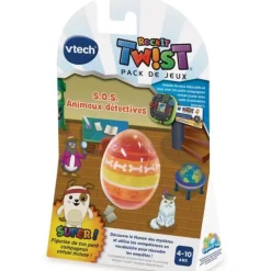 VTech Jeu Rockit Twist - Sos Animaux Detectives- Tablettes Et Téléphones