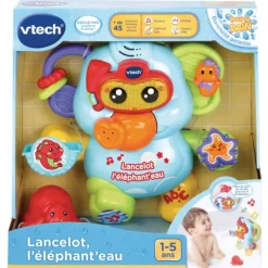 VTech Jouet De Bain Lancelot L'Elephant'Eau- Jouets Pour Le Bain