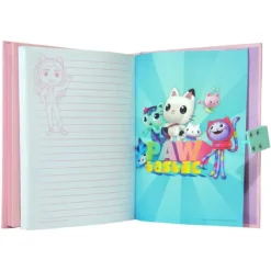 Kids Euroswan Journal Intime Avec Code Gabby- Bagages Et Papeterie