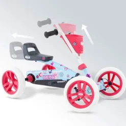BERG Kart A Pedales Buzzy Bloom 2 En 1- Karts À Pédales