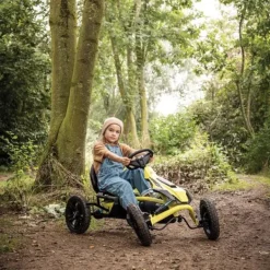 BERG Kart A Pedales Rally Drt Yellow- Karts À Pédales