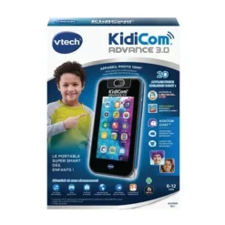 VTech Ordinateurs Et Jeux Interactifs|Kidicom Advance 3.0 Noir