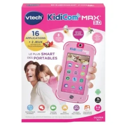 VTech Kidicom Max 3.0 Rose- Tablettes Et Téléphones