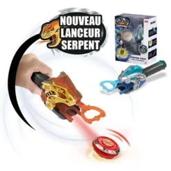 Auldey Lanceur Serpent Furywave Infinity Nado Avec Toupie- Jeux De Récréation