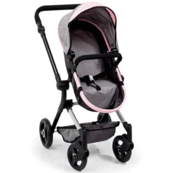 LOVE BEBE Accessoires Poupons|Landau Combine 2 En 1 -68 Cm