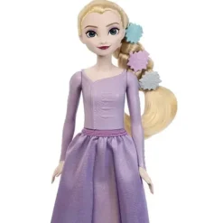 Mattel Maisons De Poupee|Le Chateau D'Arendelle Et Sa Poupee Elsa - La Reine Des Neiges