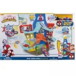 Jazwares Heros & Univers|Le Qg De Spidey Et Ses Deux Véhicules - Spidey And His Amazing Friends