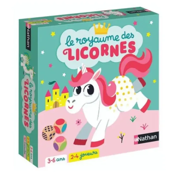 Nathan Jeux Jeux De Plateau|Le Royaume Des Licornes