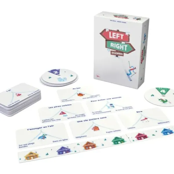 Asmodée Jeux De Société Adultes|Left Right Dilemma
