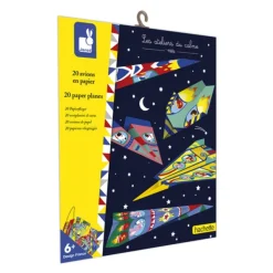 Janod Les Ateliers Du Calme - Avions En Papier- Découpage, Collage, Pliage