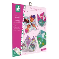 Janod Les Ateliers Du Calme - Kit Pliage Cocottes En Papier- Découpage, Collage, Pliage