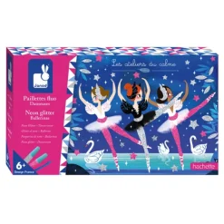 Janod Les Ateliers Du Calme - Paillettes Fluo Danseuses- Mosaïque, Sable Et Paillettes