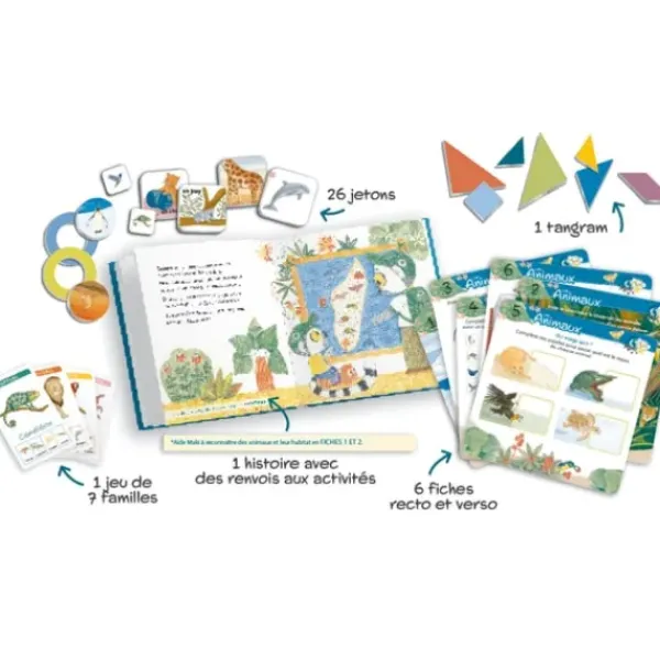 Ravensburger Découvrir Le Monde|Lis Et Joue Avec Maki - Les Animaux