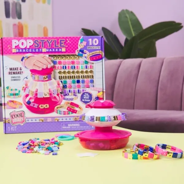 Spin Master Machine A Bracelet Pop Style - Cool Maker- Mode, Bijoux, Décoration, Cosmetiques
