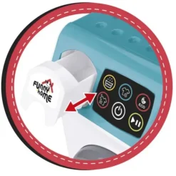 Funny Home Nettoyage, Ménage|Machine A Laver Effets Sonores Et Lumineux