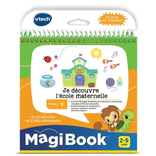 VTech Premiers Apprentissages|Magibook - Je Découvre L'Ecole Maternelle