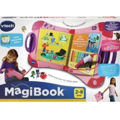 VTech Premiers Apprentissages|Magibook Starter Pack Rose