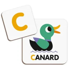 Janod Premiers Apprentissages|Magneti'Book - Alphabet Francais