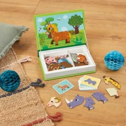 Janod Premiers Apprentissages|Magneti'Book - Les Animaux