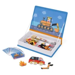 Janod Premiers Apprentissages|Magneti'Book - Les Bolides