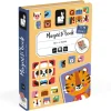 Janod Premiers Apprentissages|Magneti'Book - Mix And Match - Les Animaux