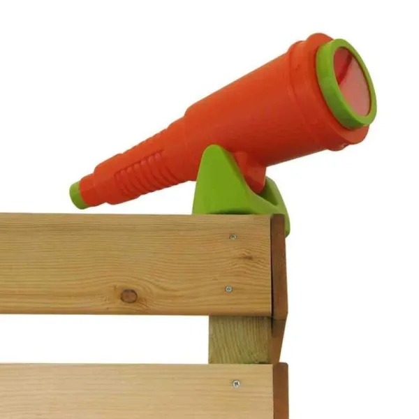 Soulet Maison En Bois Avec Mur D'Escalade Knight- Cabanes Et Maisonnettes