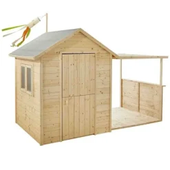 Soulet Maison En Bois Eugenie- Cabanes Et Maisonnettes